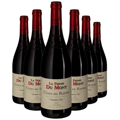 Côtes du Rhône La ferme du Mont Première Côte